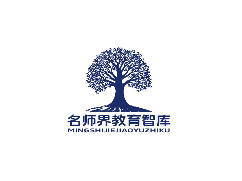 張俊的名師界教育智庫logo設(shè)計