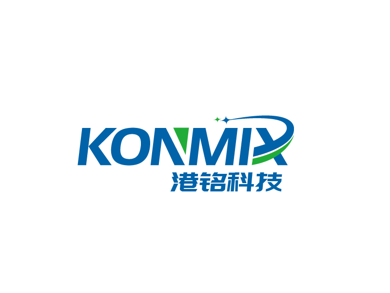 張俊的KONMIX  + 港銘科技logo設(shè)計(jì)