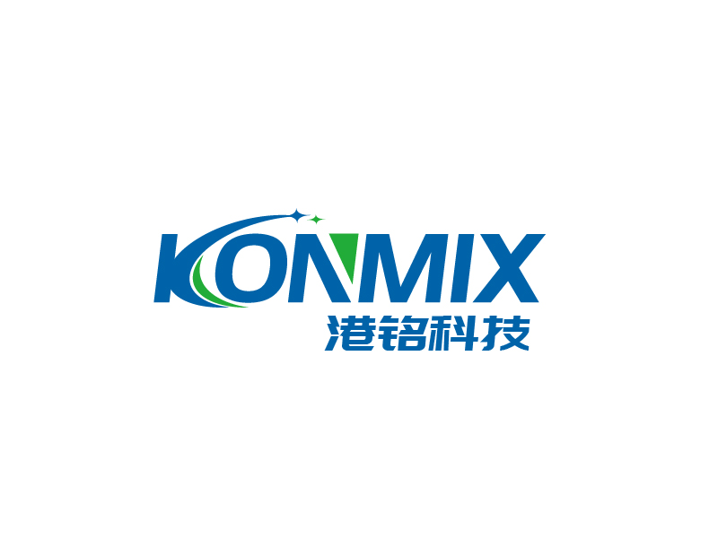 張俊的KONMIX  + 港銘科技logo設(shè)計(jì)